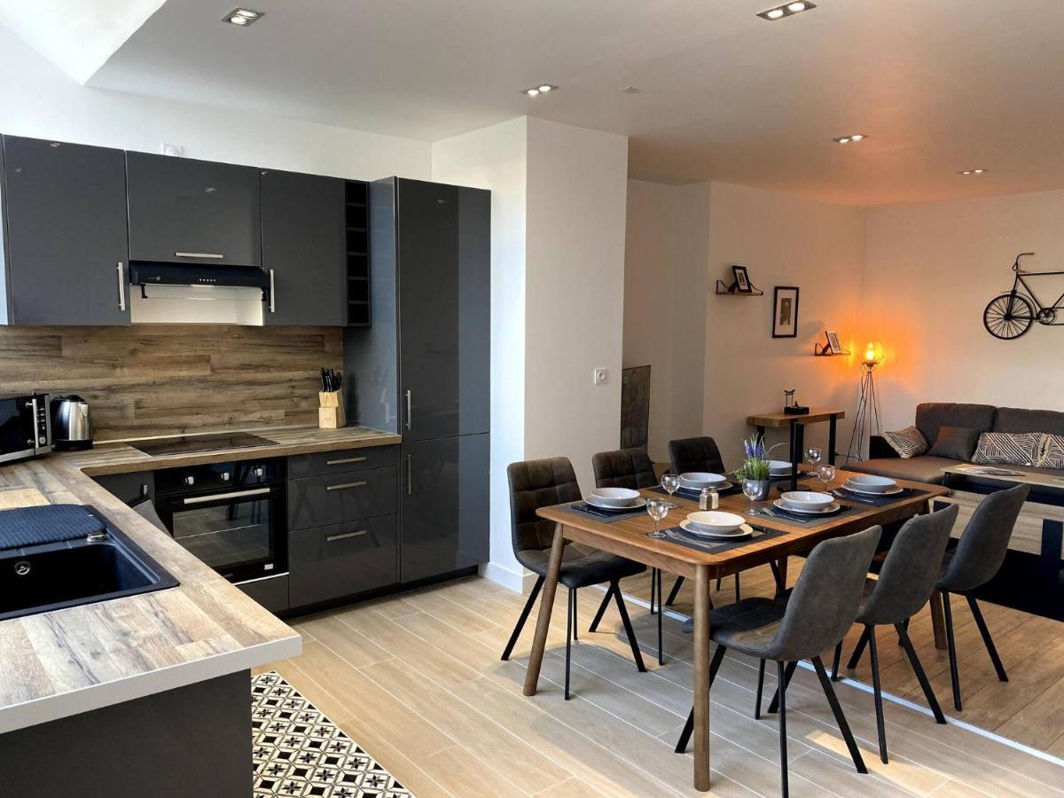 ブローニュ・シュル・メールCocooning 1 Conciergerie Leroyアパートメント エクステリア 写真